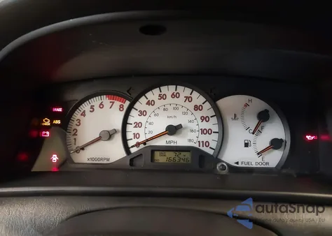 2004 Toyota Corolla S z USA, uszkodzony, nr VIN 2T1BR32E54C286707